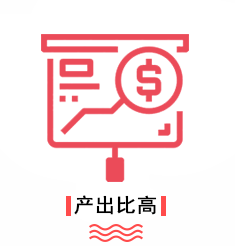 优势-产出比高